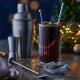 VINERS stainless steel cocktail shaker with a polished silver finish, designed for mixing drinks in style.