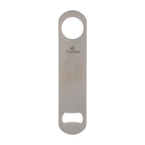 VINERS stainless steel bottle opener in silver with a sleek, modern design, perfect for opening bottles easily.