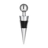 VINERS silver bottle stopper with sleek design, fits standard wine bottles, made of polished metal for elegant preservation.