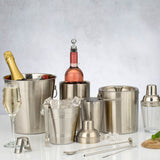 VINERS silver bottle stopper with sleek metallic finish, designed to seal wine bottles and preserve freshness.