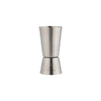 Viners stainless steel doppelmessbecher with two measuring cups, sleek silver design, perfect for precise kitchen measurements.