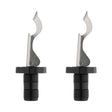 VINERS silver plastic bottle closure, a sleek and durable bottle cap for sealing bottles securely.