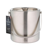 VINERS stainless steel ice bucket in silver with a sleek, modern design for chilling bottles and beverages.