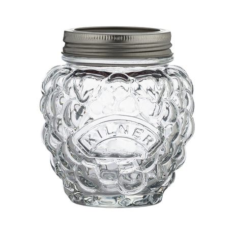 Clear glass marmalade jar by KILNER with a screw-top lid, perfect for storing homemade jams and preserves.