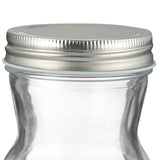 KILNER glass juice bottle with a clear, cylindrical design and metal screw cap, perfect for homemade beverages and storage.
