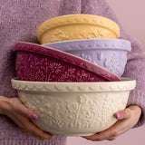 Transparent Mason Cash mixing bowl from the In The Meadow collection, featuring a clear design suitable for baking and prep.