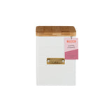 White TYPHOON Vorratsbehälter storage container with clear lid for kitchen organization and dry food storage.