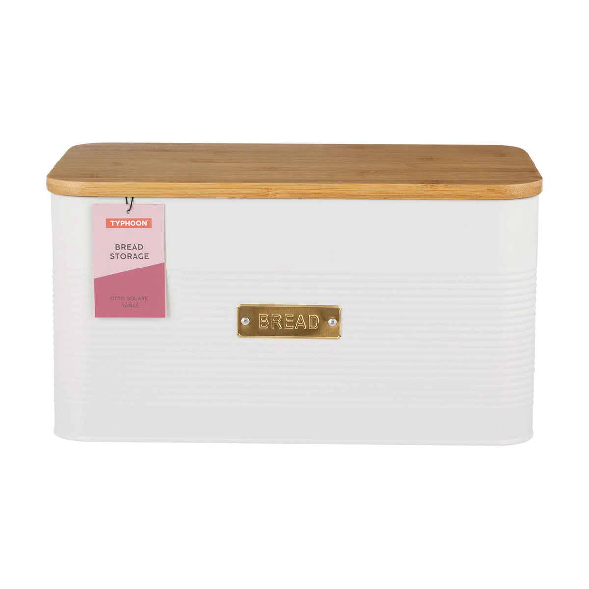 White TYPHOON Vorratsbehälter storage container with clear lid, designed for kitchen organization and food storage.