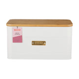 White TYPHOON Vorratsbehälter storage container with clear lid, designed for kitchen organization and food storage.