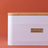 White TYPHOON Vorratsbehälter storage container with a clear lid for kitchen organization.
