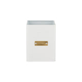 TYPHOON white storage container from the LIVING collection, clear plastic with a secure lid for kitchen organization.