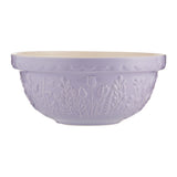 Mason Cash In The Meadow transparent mixing bowl with floral meadow design, large size, kitchen baking and mixing tool.