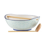 Colorful TYPHOON nudelsuppenschüssel with Asian design, 20 cm diameter, suitable for serving noodles and Asian cuisine.