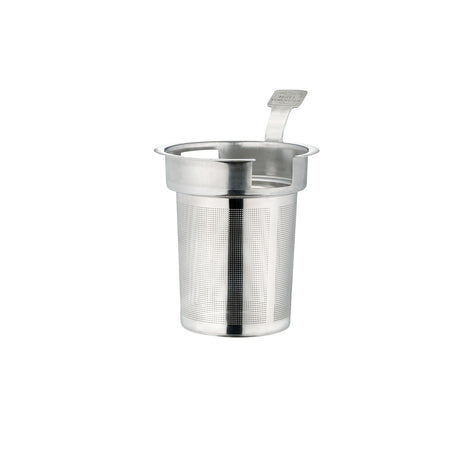 Stainless steel Tee-Sieb by P & K, designed for brewing tea with a mesh infuser and durable construction.
