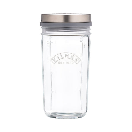 KILNER kefir set with 500 ml kefir starter culture, includes fermentation jar and instructions for making homemade kefir.