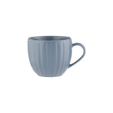 Blue P & K Luxe tasse with 460 ML capacity, stylish ceramic mug for hot beverages, featuring a modern design.