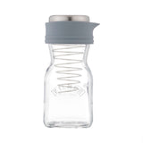 KILNER 500ml clear dressing shaker with lid and measurements for easy mixing and pouring salad dressings and sauces.