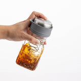 Kilner 500ml clear dressing shaker with lid, ideal for mixing and pouring dressings or sauces.