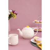 PRICE & KENSINGTON | Teekanne, DAISY, weiß, 6 Tasse