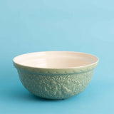 Orange Mason Cash mixing bowl from the Home to Roost collection with a smooth, rounded design and sturdy ceramic construction.