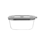 KILNER Fresh Storage container for food preservation, clear plastic jar with lid, ideal for storing dried or fresh food items.