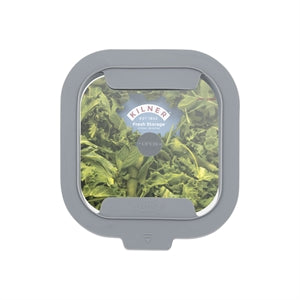 KILNER Fresh Storage airtight container for food storage, clear plastic with a secure lid for keeping produce fresh.