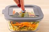 KILNER Fresh Storage airtight container for food storage, clear plastic with a secure lid, ideal for keeping food fresh.