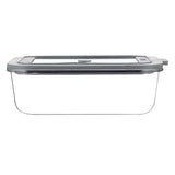 KILNER Fresh Storage container for food preservation, clear plastic with a secure lid, ideal for storing leftovers and dry goods.