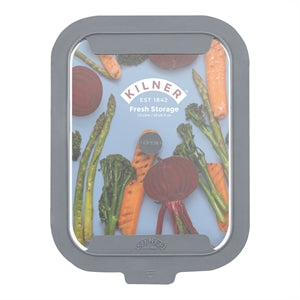 KILNER Fresh Storage container for food preservation with a clear lid, ideal for storing and organizing kitchen ingredients.
