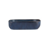 Mason Cash rustic charm blue baking dish, ceramic Auflaufform with a classic design, suitable for oven cooking and serving.