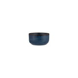 Mason Cash Rustic Charm blue ramekin, 150 ml ceramic dish for baking and serving, with a textured, rustic design.