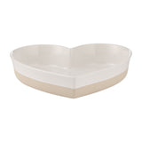 Mason Cash Rustic Charm beige ceramic baking dish, ovenproof Auflaufform with rustic design for baking and serving.