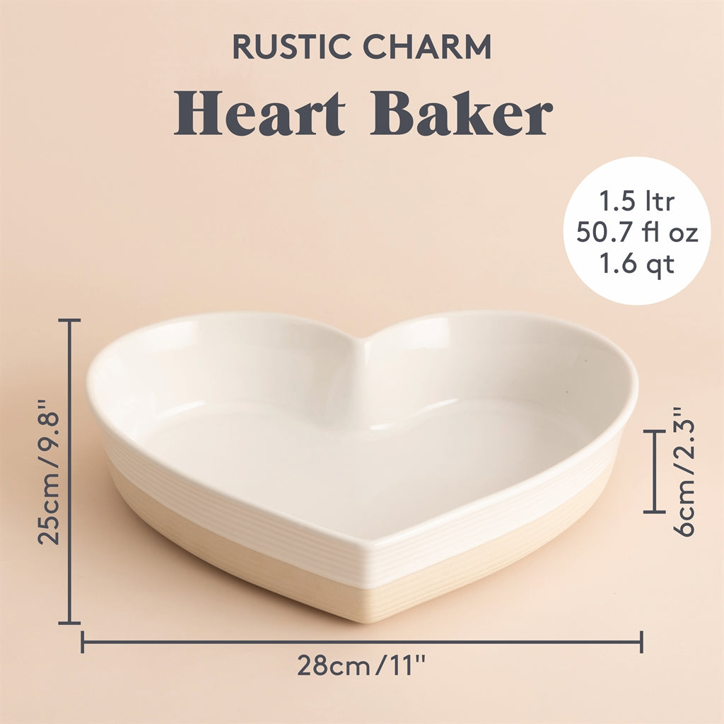 Mason Cash rustic beige baking dish, ceramic Auflaufform with a charming, traditional design for oven use.