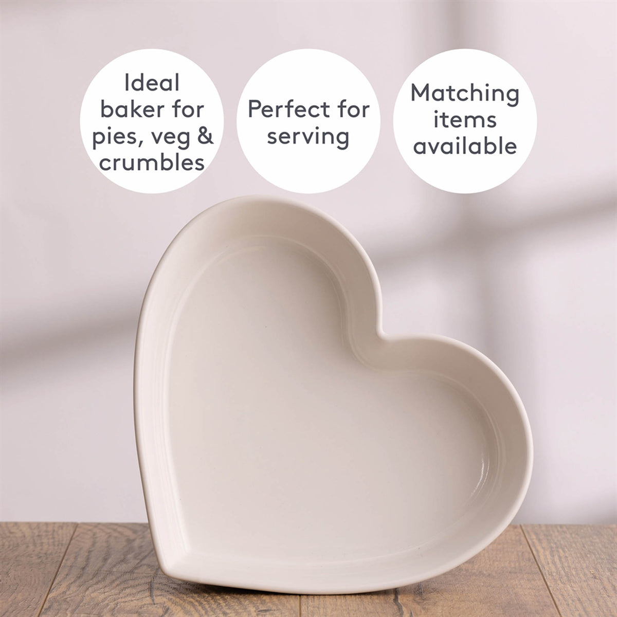 Mason Cash rustic charm beige enameled baking dish, ovenproof casserole dish for baking and serving.