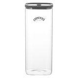 KILNER Fresh Storage Vorratsglas in clear glass with metal lid for storing dry foods or pantry essentials.