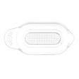KILNER kitchen grater with glass container, 20 cm, stainless steel blades for grating cheese, vegetables, and spices.