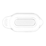 KILNER kitchen grater with glass container, 20 cm, stainless steel blades for grating cheese, vegetables, and spices.