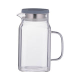 Clear 1.2L KILNER glass jug with a sturdy handle and wide opening, ideal for serving beverages or storing liquids.