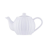 P & K Kensington Teekanne in Taubenblau with two matching tea cups, ceramic tea set with elegant blue design.
