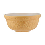 Mason Cash orange Rührschüssel mixing bowl with Home to Roost design, ceramic kitchenware for baking and cooking.