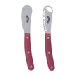 KILNER buttermesser with red handle and two grips, ideal for spreading butter or soft spreads.