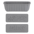 KILNER silicone butterform mold for 250g butter, flexible and non-stick, with a clear view of the product's shape and design.