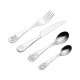 VINERS Kinderbesteck set with stainless steel utensils, including fork, knife, and spoon for children.