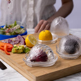 KILNER Avocado Keeper in clear, airtight food storage container for fresh avocados, with a secure lid and transparent design.