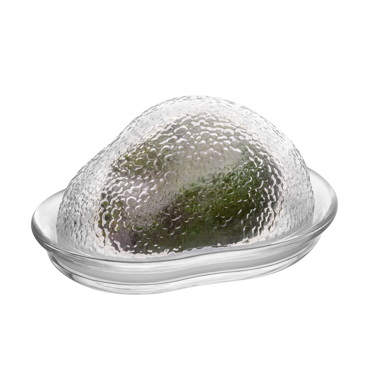 KILNER Avocado Keeper, clear food storage container for fresh avocados, with a transparent design and secure lid.