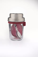 KILNER breakfast glass, clear 350 ml, with a wide opening and sturdy base, ideal for serving beverages or breakfast drinks.