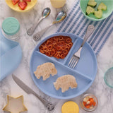 VINERS Kinderbesteck 3er-Set made of stainless steel, featuring child-friendly utensils for kids' meals.