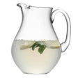 LSA Krug BAR clear glass pitcher, 2.65L, with elegant design and wide opening, ideal for serving beverages.