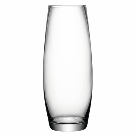 Clear Flower Grand Stem Vase by LSA, 41cm tall with a sleek design and transparent glass finish.