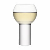 Pair of clear LSA Boris wine goblets, 360ml capacity, elegant glassware for red and white wine.